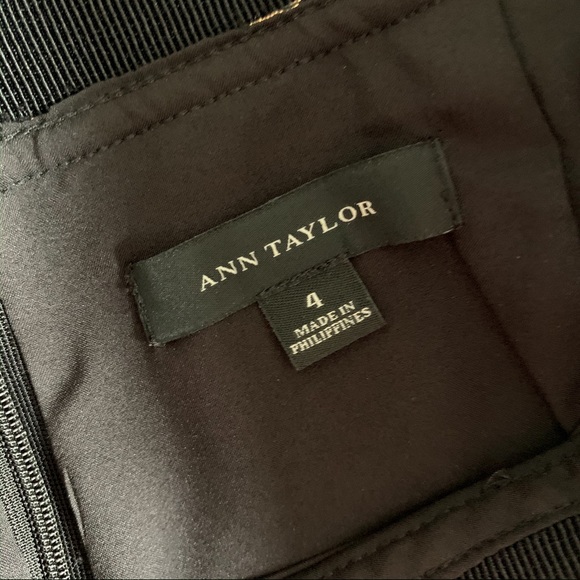 Ann Taylor Rose Gold Leopard Print Pencil Skirt - Picture 8 of 10